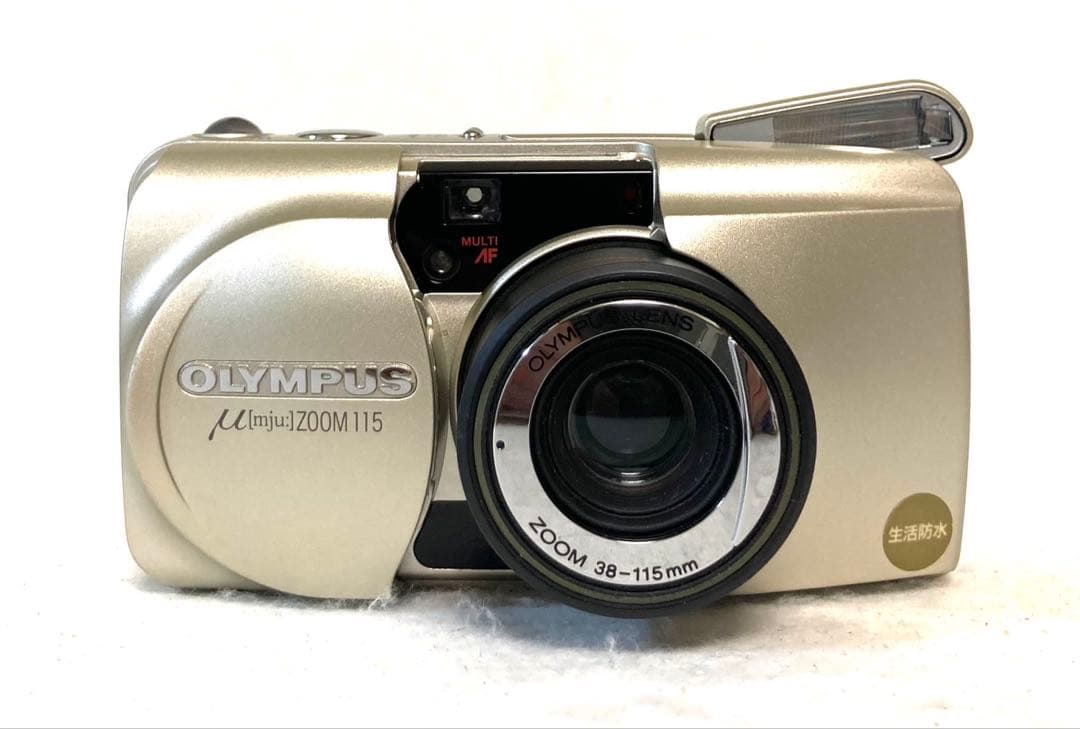 【完動 極美品】OLYMPUS μ [mju:] ZOOM 115 フィルム