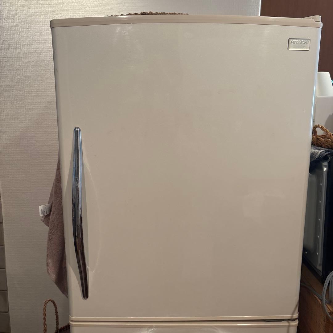 1/14発送　人気レトロデザイン 日立 3ドア 冷凍冷蔵庫 265L