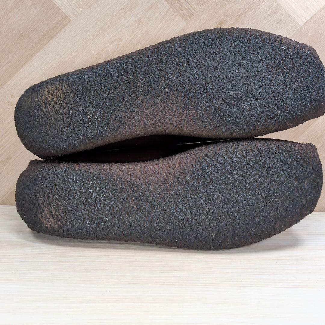 クラークス 26.0cm レザー ワラビー ナタリー ブラウン S480