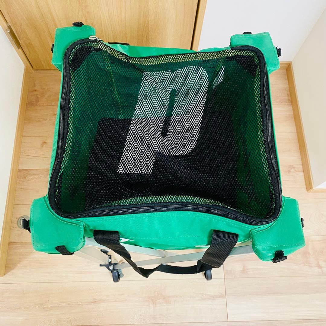 ★美品★プリンス テニス ボールカゴ 150球用ボールバッグ キャスター付