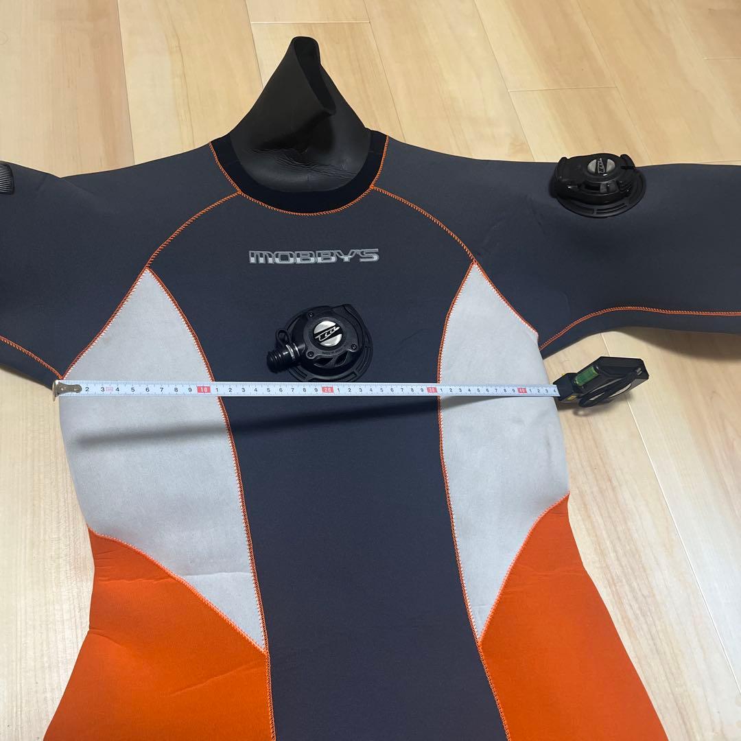MOBBYSドライスーツ グレー・オレンジ