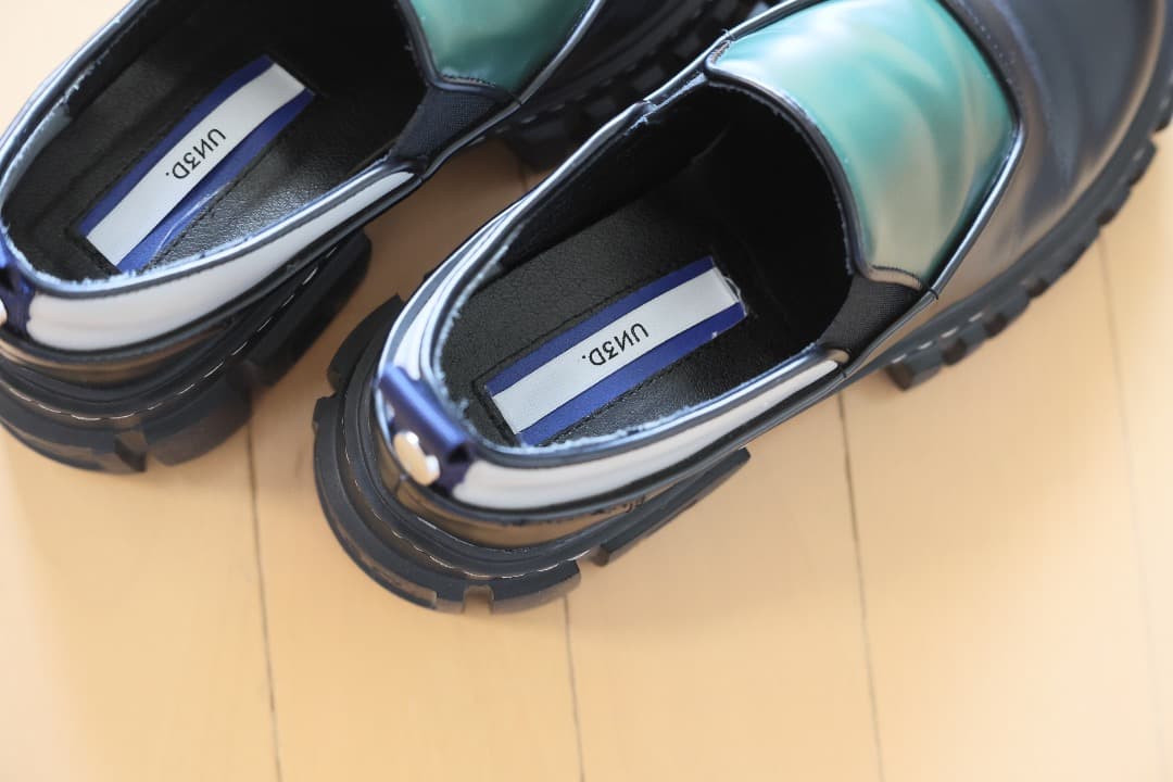 UN3D. アンスリードソールローファー　現行販売品　SOLE LOAFER