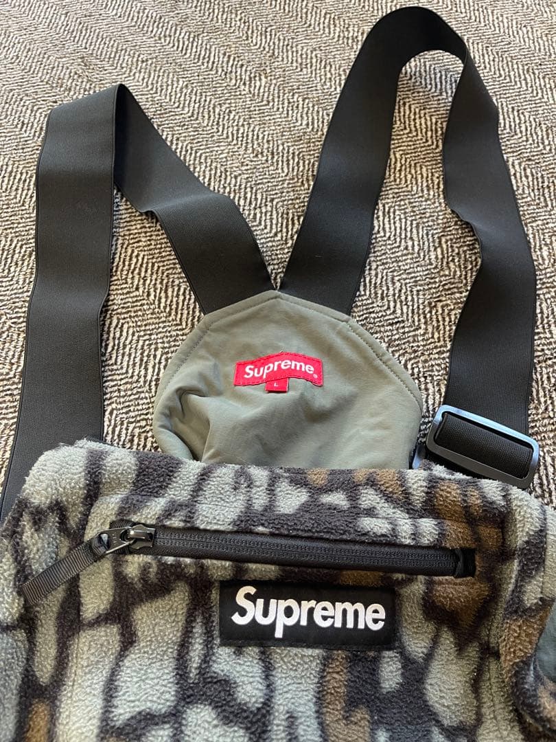 supreme polartec overall シュプリーム L 迷彩