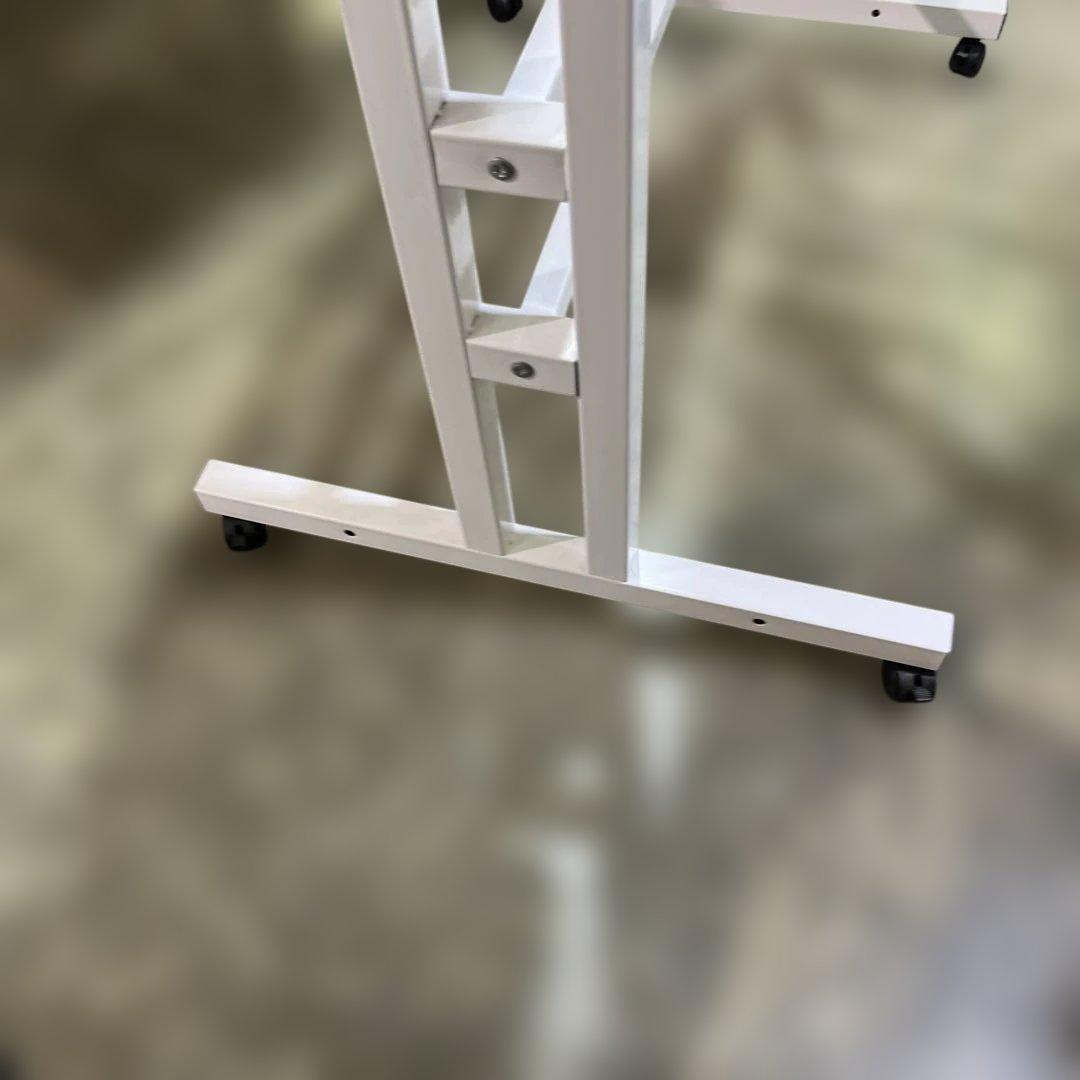 スタンディングPCデスク◇角度調整可能◆ゲームにも◇美品◆キャスター付