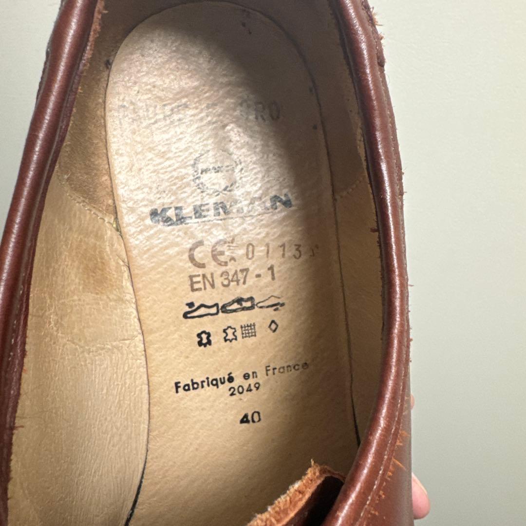 クレマン KLEMAN PADRE チロリアンレザーシューズ PADROR 40