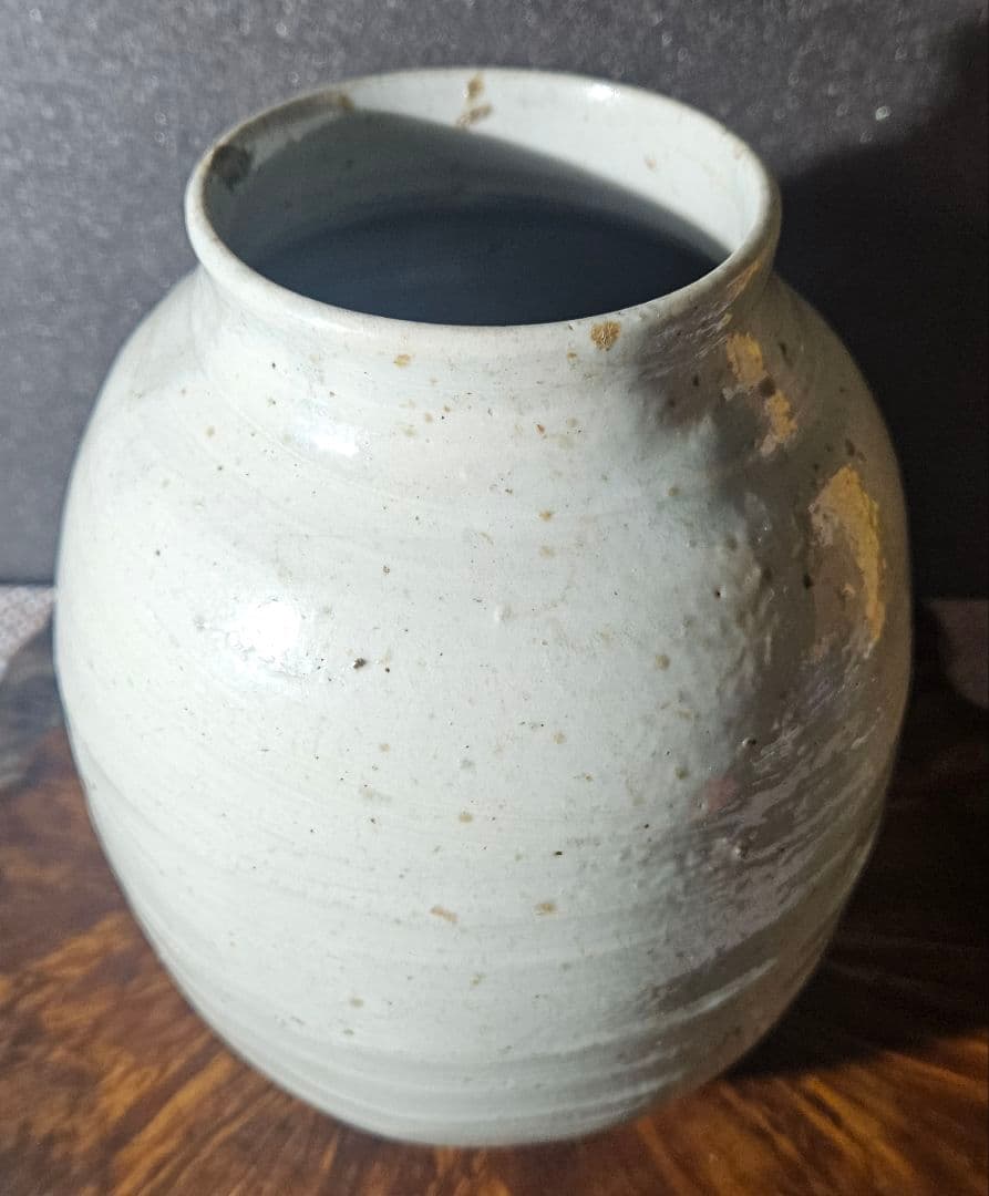 本物保証❗】名品❗】李朝時代　 李朝古美術　李朝古陶磁器　李朝白磁　壺　提灯壺