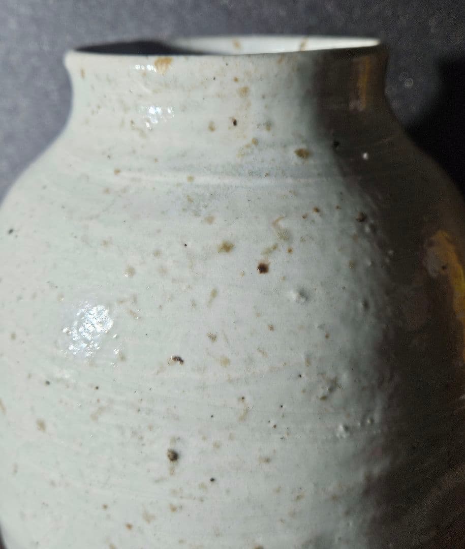 本物保証❗】名品❗】李朝時代　 李朝古美術　李朝古陶磁器　李朝白磁　壺　提灯壺