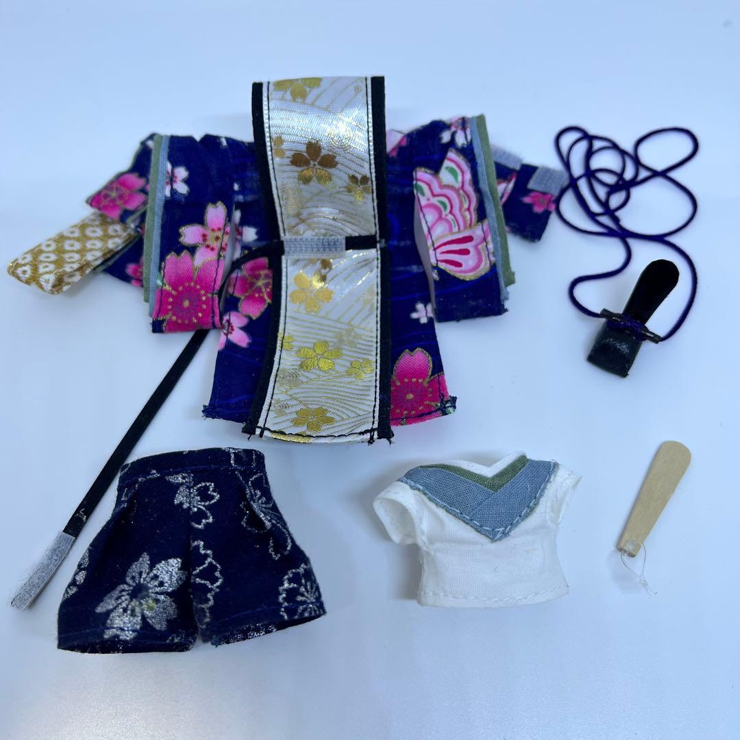 ゆう　シルバニア衣装　ひな人形　男雛女雛三人官女