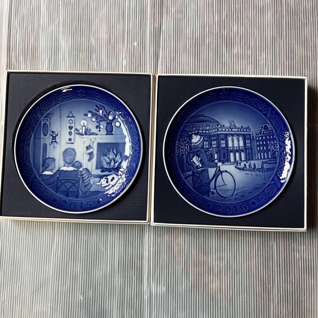 ロイヤルコペンハーゲンイヤープレートまとめ売り15枚