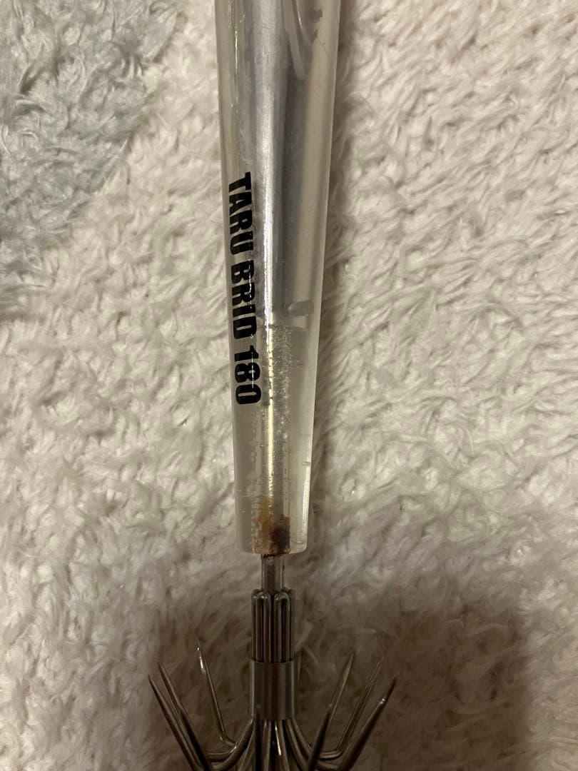 タルブリッド１８０　３本+α(タルイカ餌巻き用スッテとスナップ) 限界値下げ