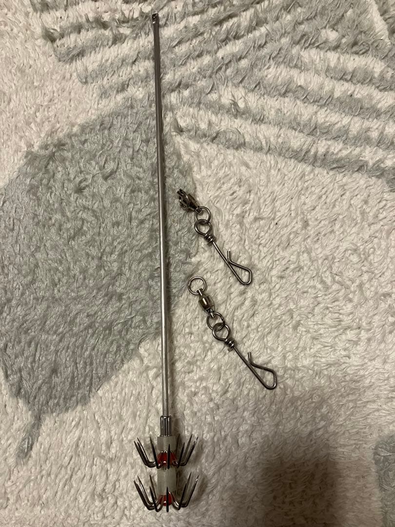 タルブリッド１８０　３本+α(タルイカ餌巻き用スッテとスナップ) 限界値下げ