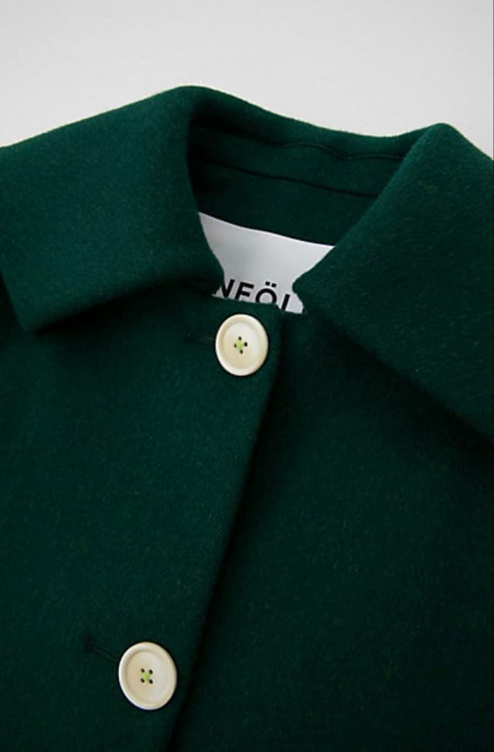 新品未使用【ENFOLD】FLAT-COLLAR COAT 36