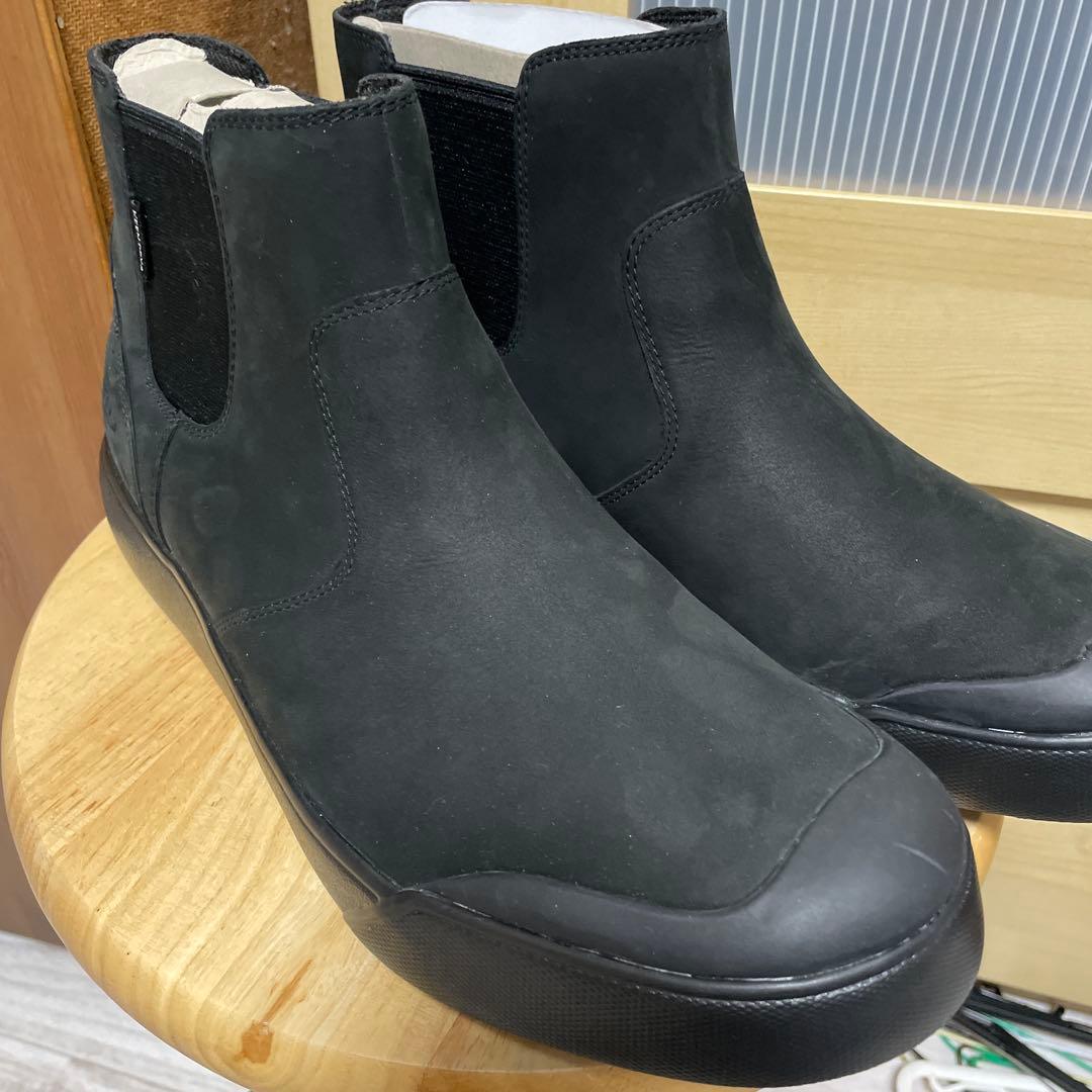 新品/24cm KEEN サイドゴアブーツ ウォータープルーフ レザー