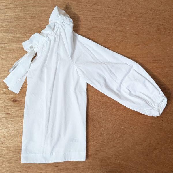 ユナイテッドアローズ UNITED ARROWS フリル リボンブラウス