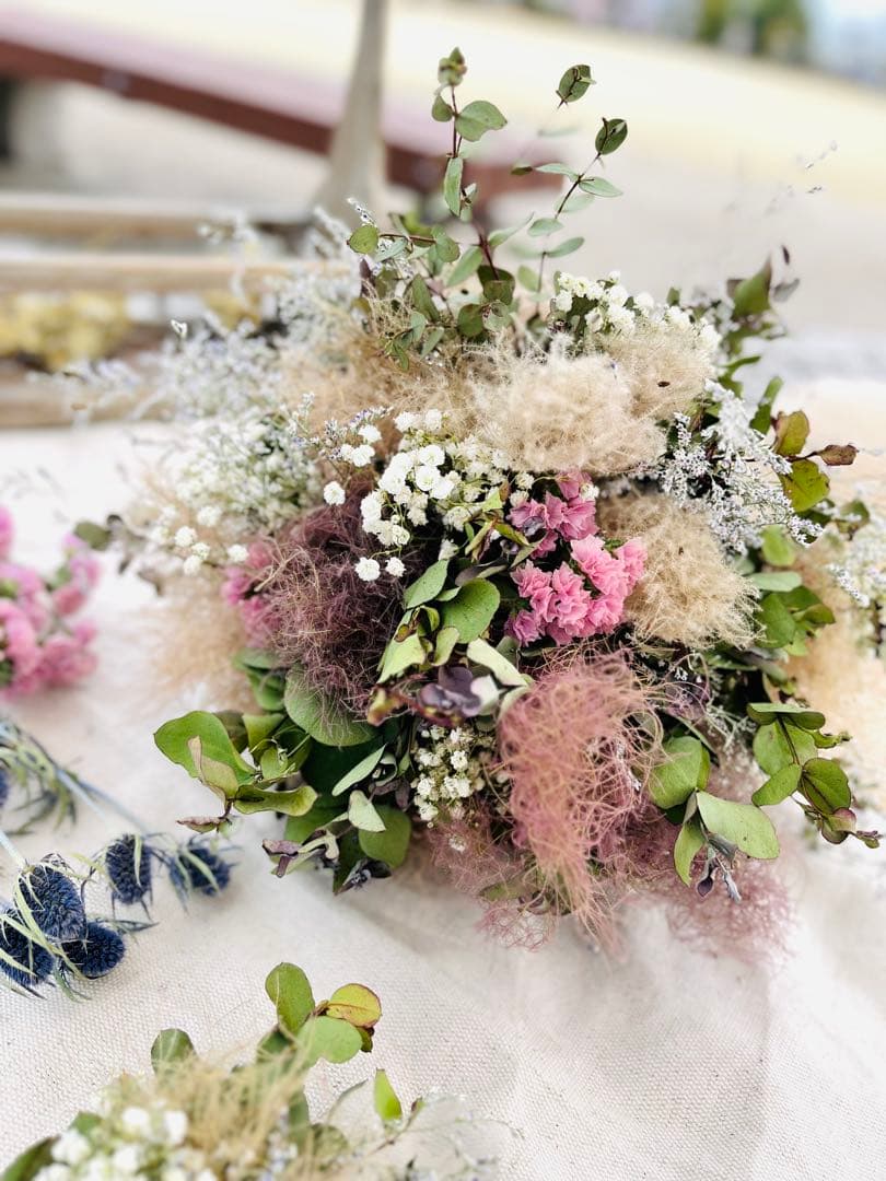 ブーケ　ブートニア