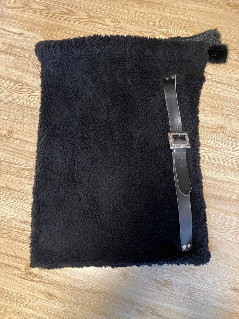 【希少】hiyadam着用 dinoworks ボア ファー ショルダーバッグ