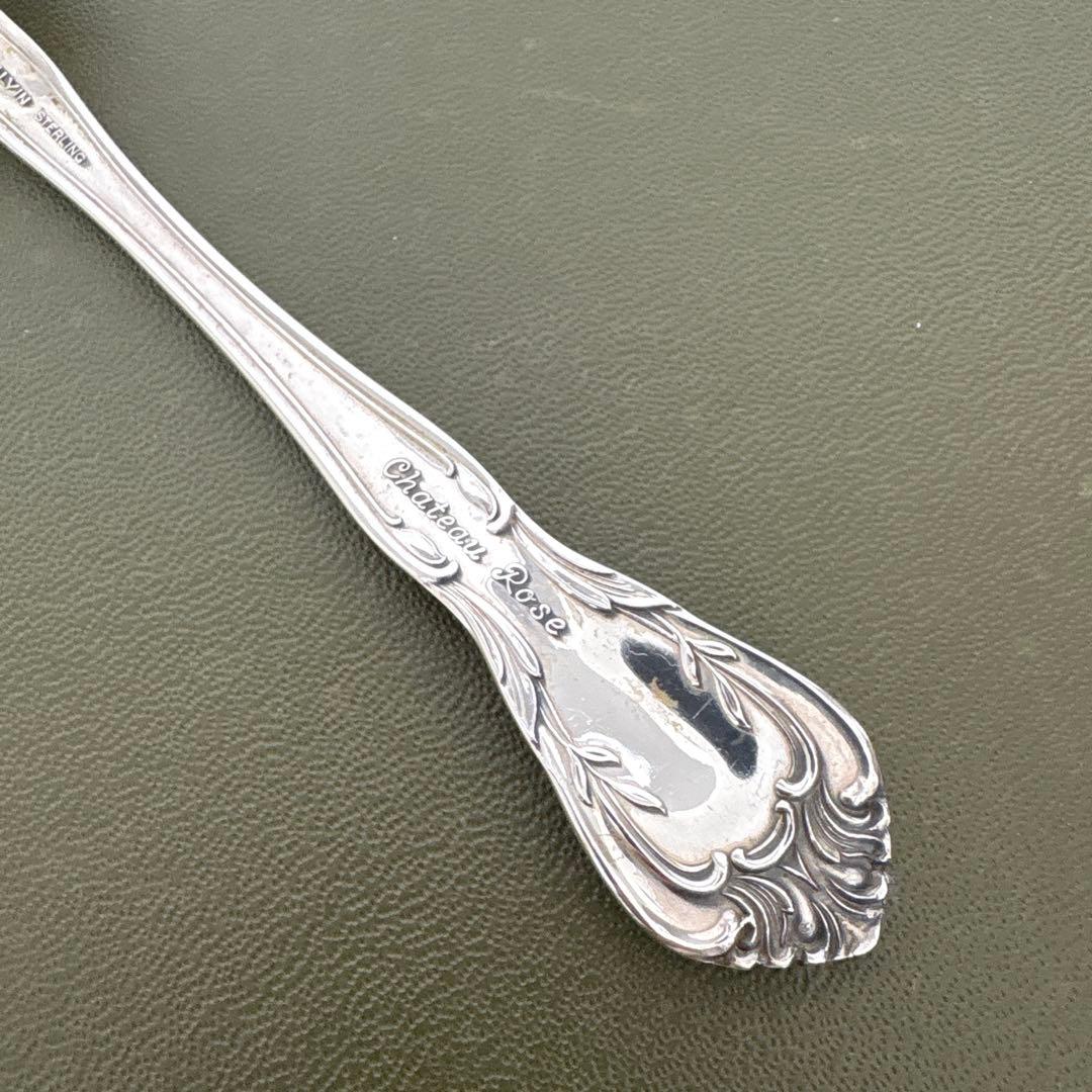 ALVIN STERLING純銀　フォーク　Chateau Rose ビンテージ