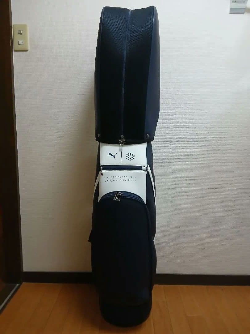 Puma キャディバッグ ネイビー/ホワイト