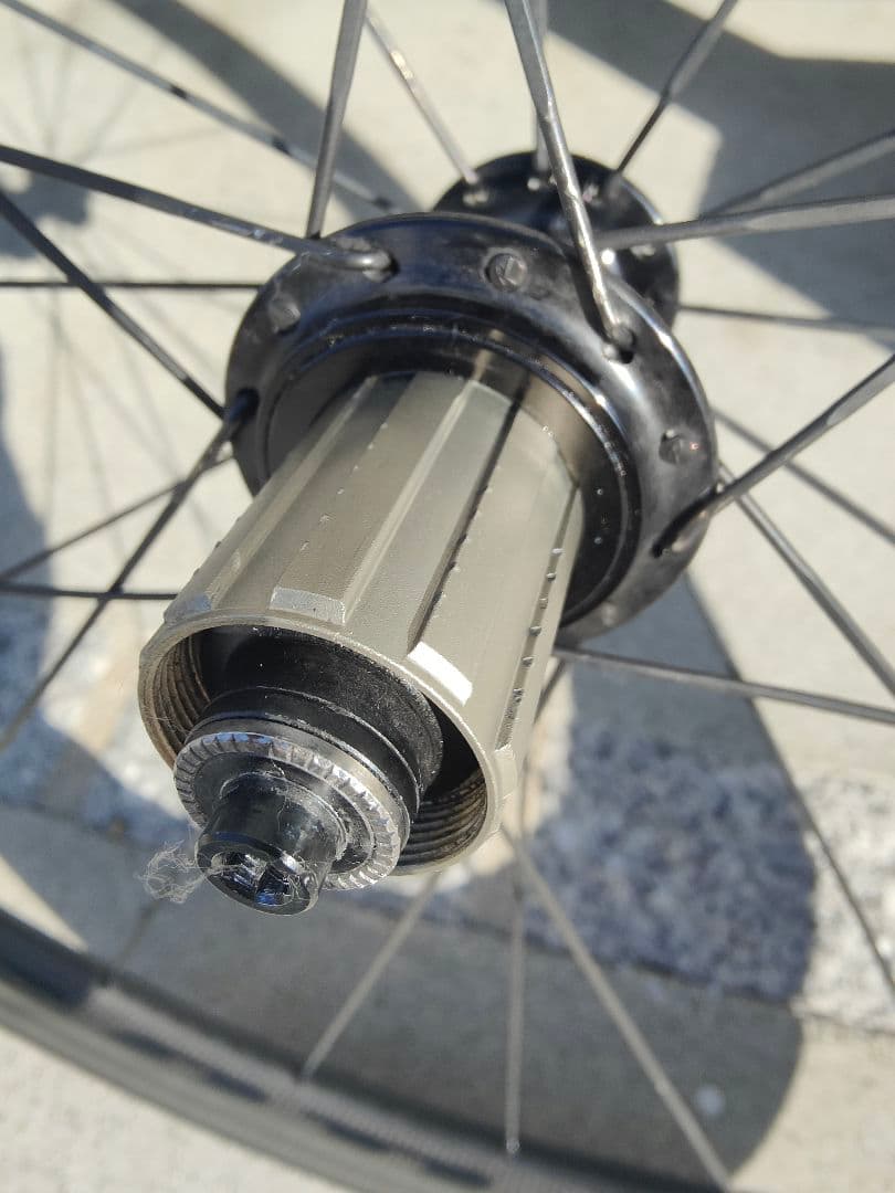 GUSTO ATTAQUE カーボンチューブラーホイール 45mm 前後　美品☆