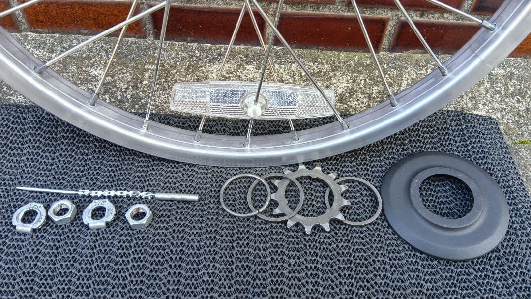 BROMPTON ブロンプトン純正後輪完組ホイル フルセット