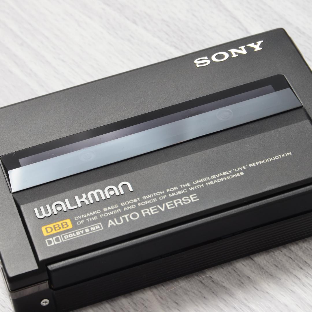 SONY WALKMAN WM-150 カセットウォークマン 黒 ケース 整備済
