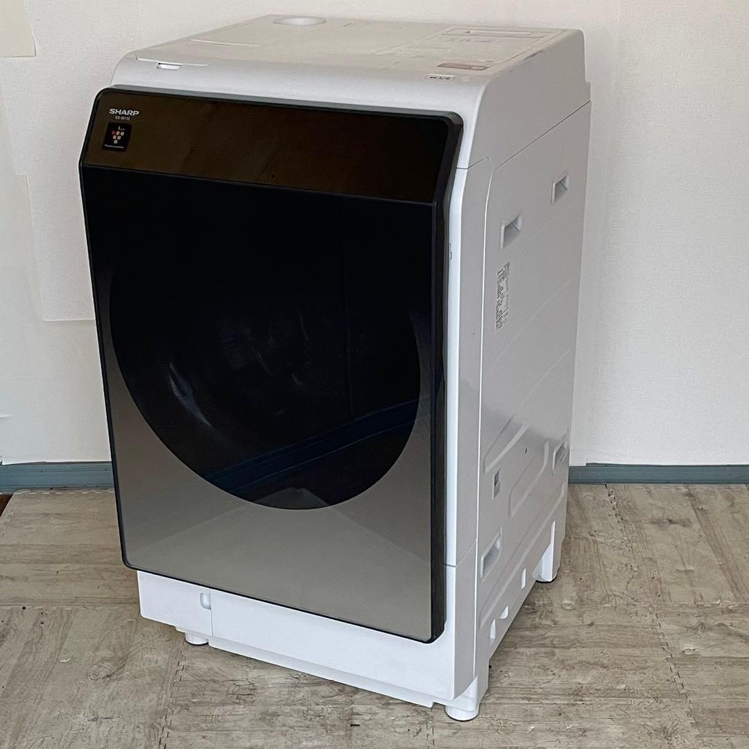 配送設置無料　SHARP ドラム　11/6kg 20年製分解洗浄済み最上位モデル