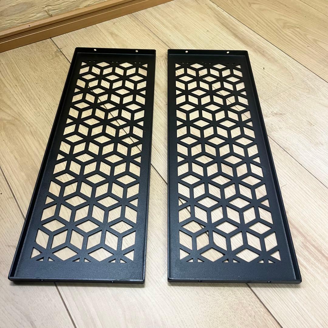 CAMP GEEKS シェルコンブリッヂ　ラックセット　オールブラック