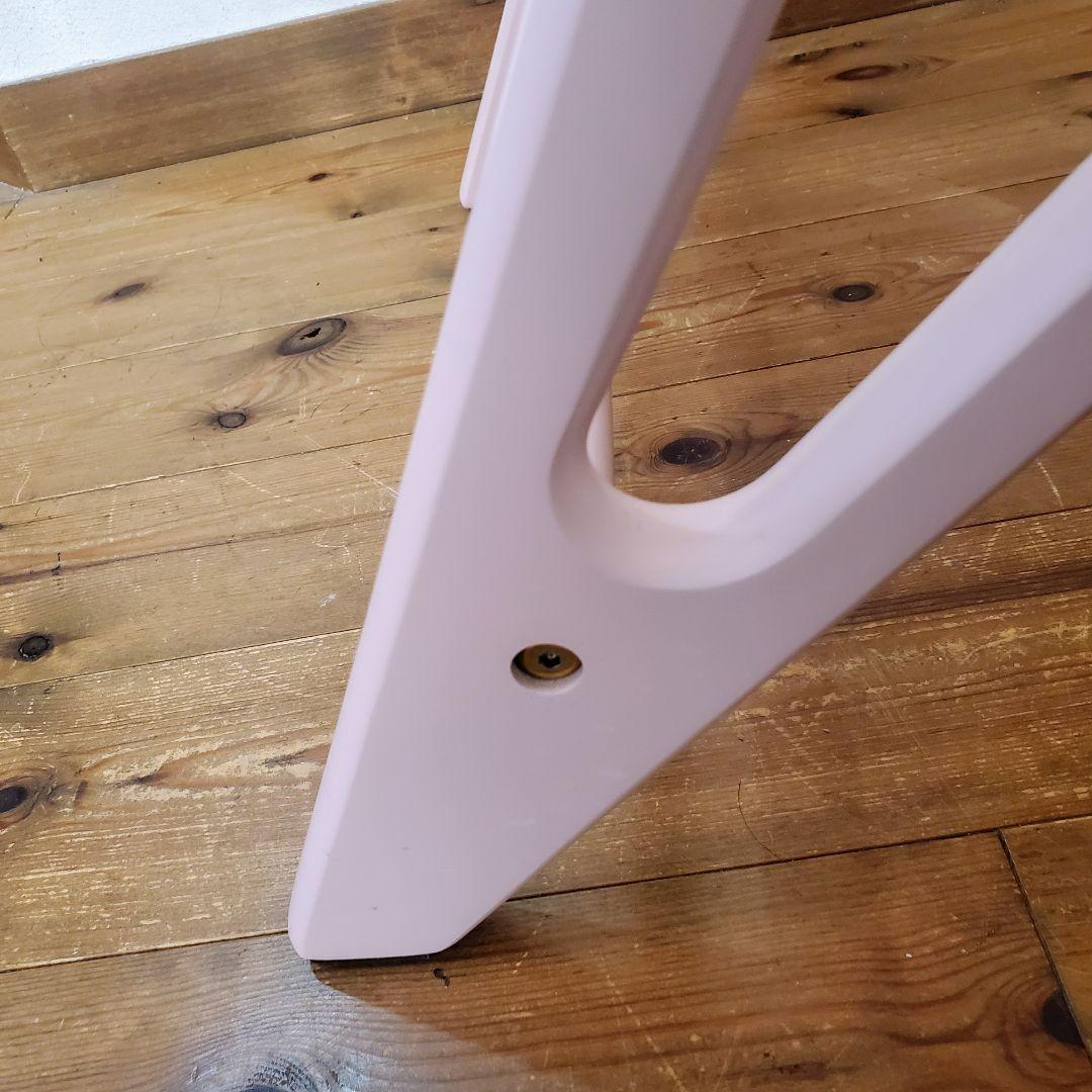 【希少色】ヤマトヤ　ハイチェア　アッフルチェア　テーブル　ガード クッション付き