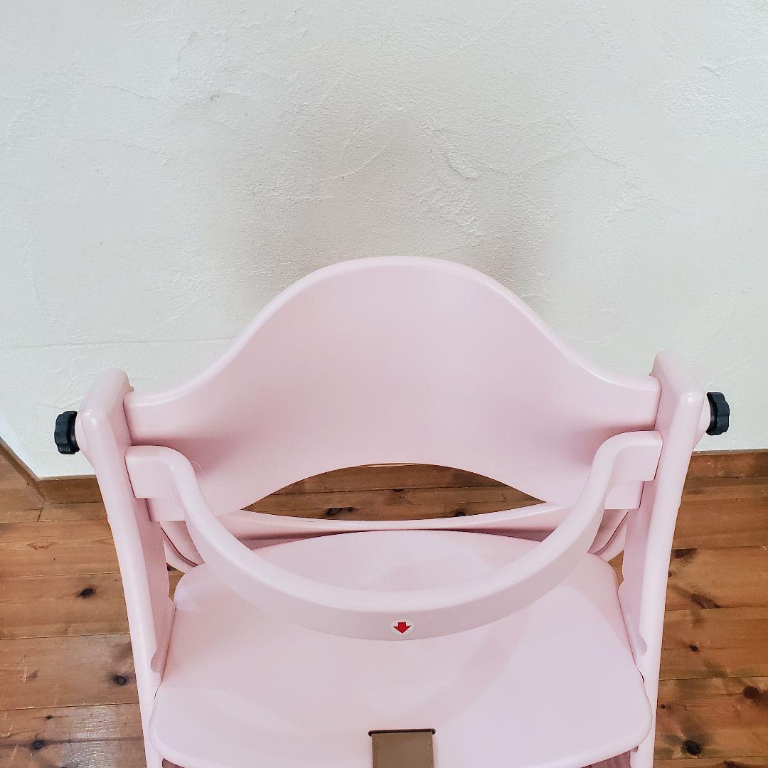 【希少色】ヤマトヤ　ハイチェア　アッフルチェア　テーブル　ガード クッション付き