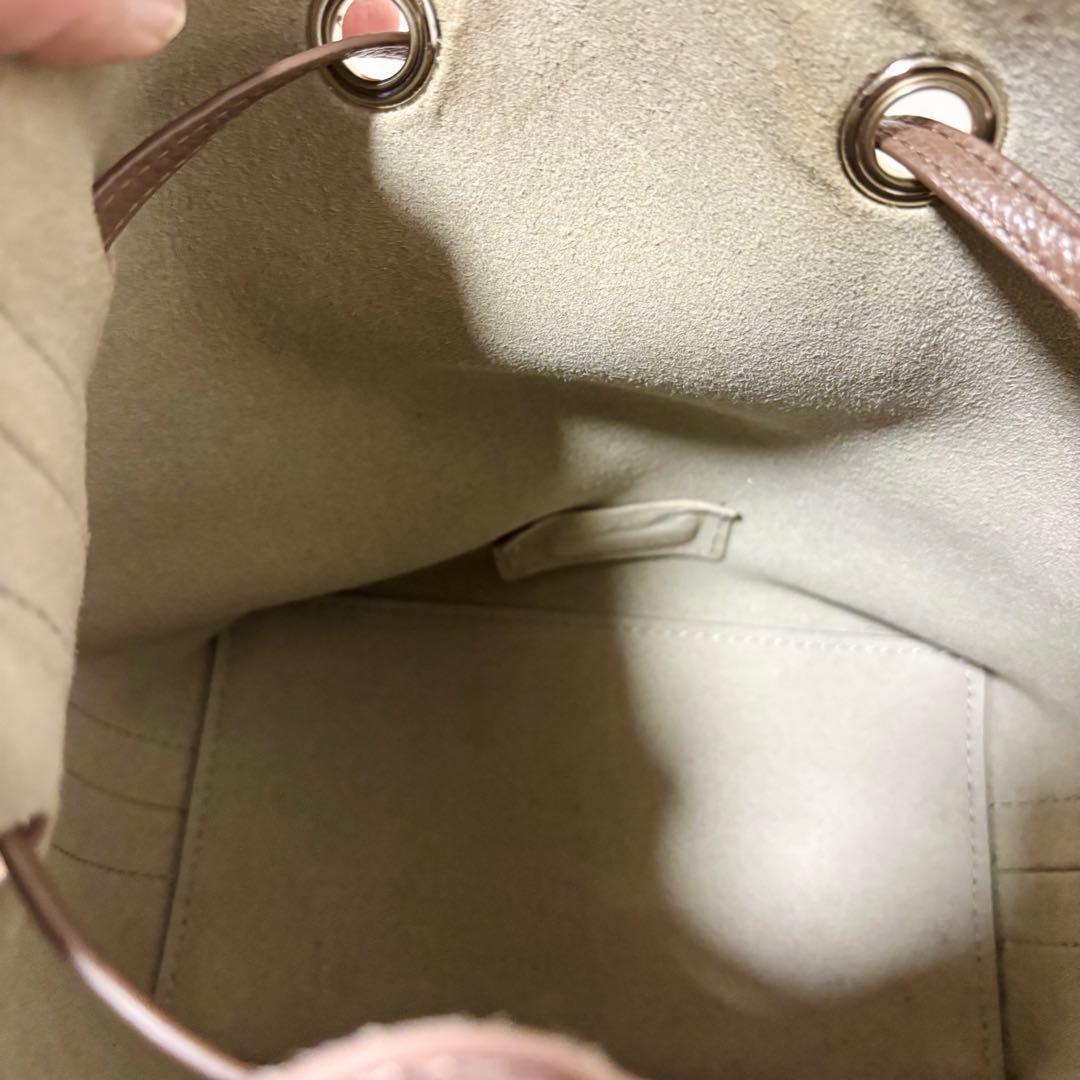 フルラ コスタンザ バケット ハンドバッグ バイカラー レザー　未使用級