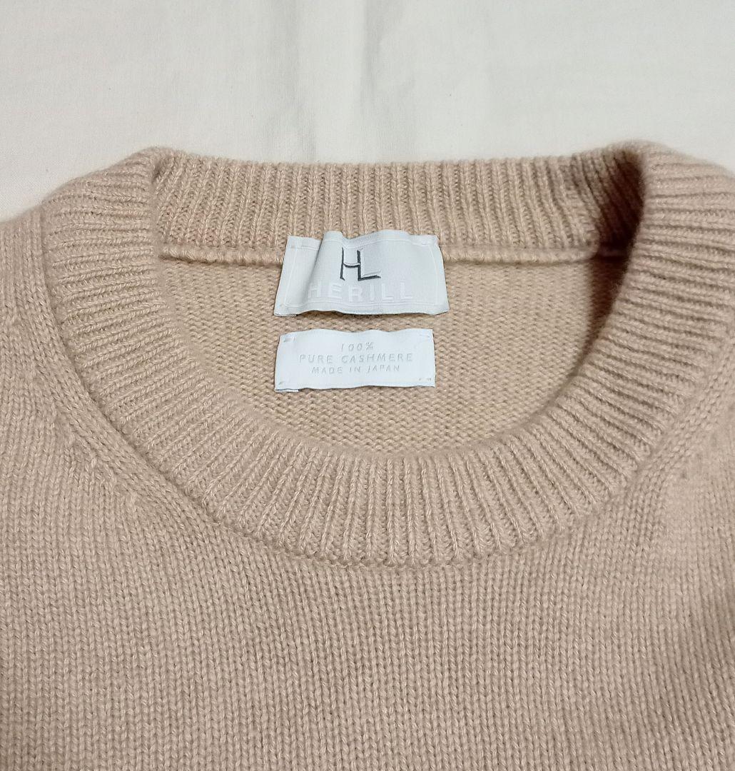【新品 HERILL】ヘリル ゴールデンキャッシュ プルオーバー