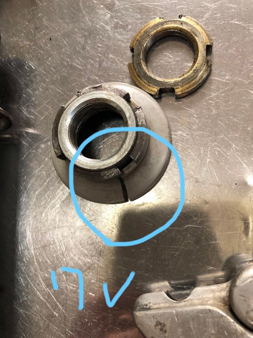 ダックス純正2型分離ステム　検索) DAX モンキー　ゴリラ　シャリー　早矢仕