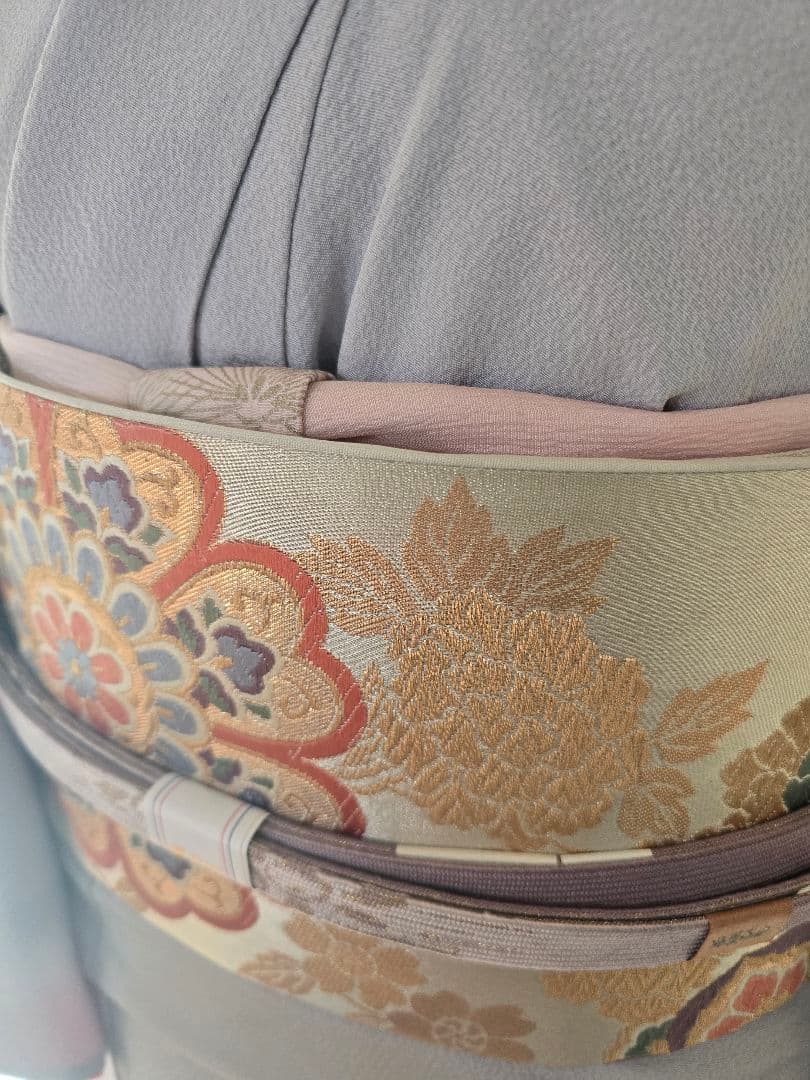 桐屋翠山工房 訪問着・付け下げ フルセット 薄紫