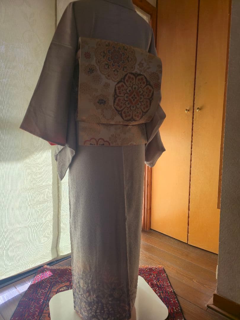 桐屋翠山工房 訪問着・付け下げ フルセット 薄紫