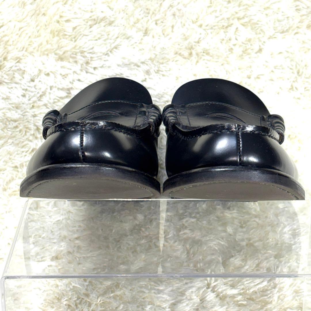 リーガル　黒 ローファー レザーソール 24.5