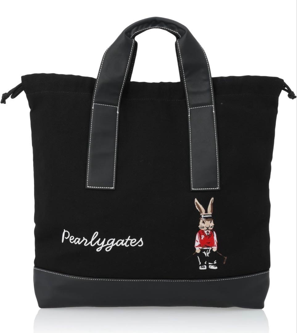 新品 パーリーゲイツ トートバッグ GOLFラビットトートBAG ロッカーバッグ