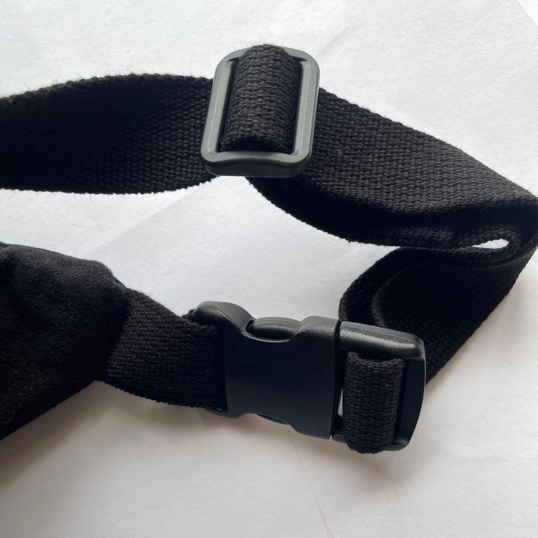 【受注製作】ミナペルホネン タンバリンブラック×ブラック　ボディバッグ