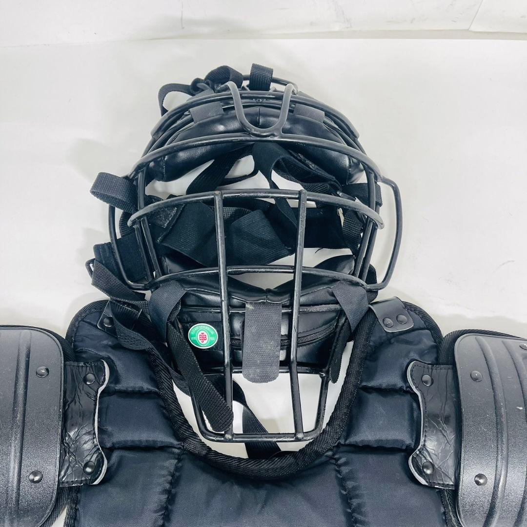Mizuno キャッチャー 野球 防具セット ブラック