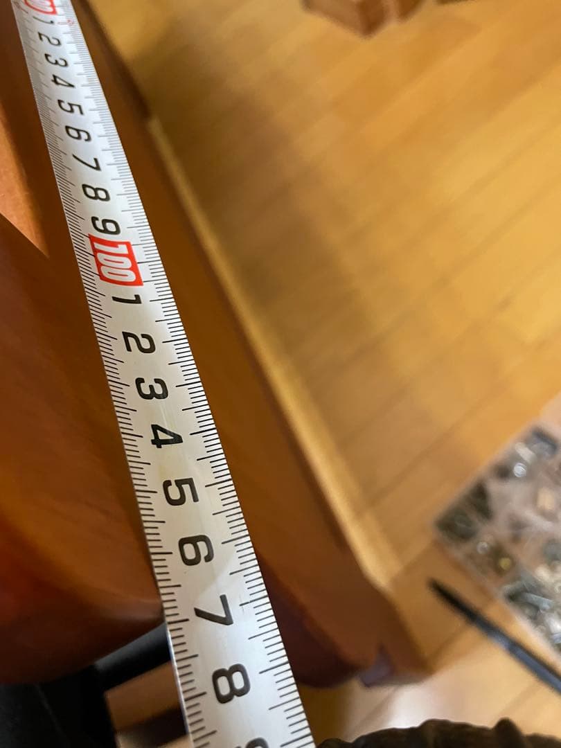 本格！木製シングルベッドフレーム 彫刻入り