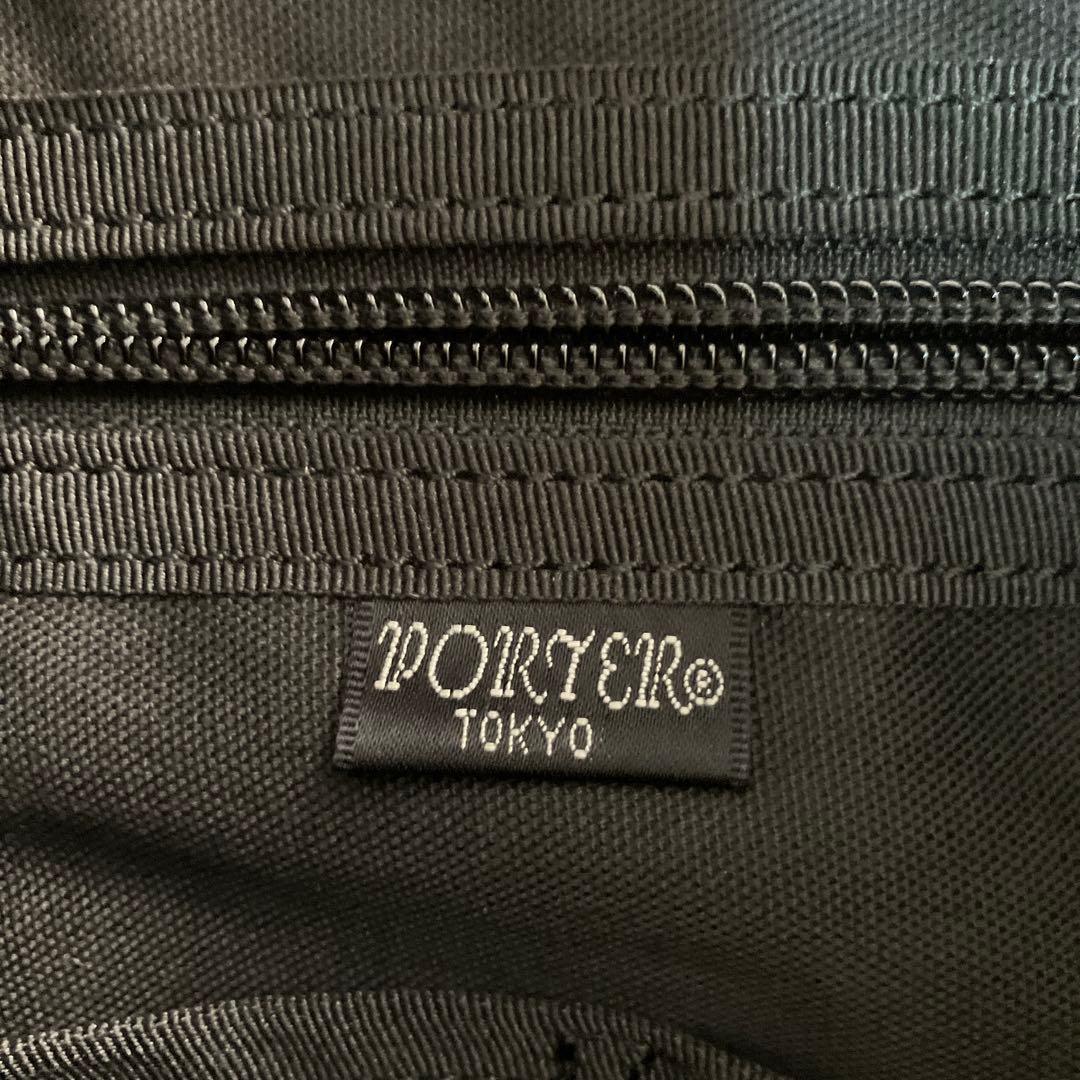 PORTER ショルダーバッグ ブラック　三日月
