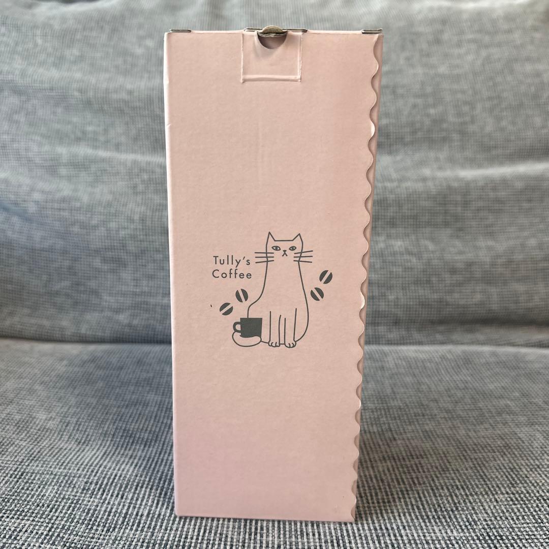 タリーズコーヒー　ステンレスボトル　ねこ　TULLY’S COFFEE