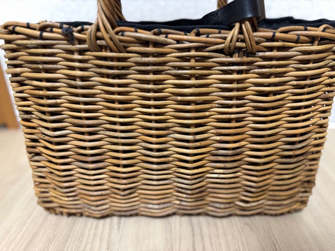 美品⭐︎エバゴス eb.a.gos かごバッグ ブライドルレザー