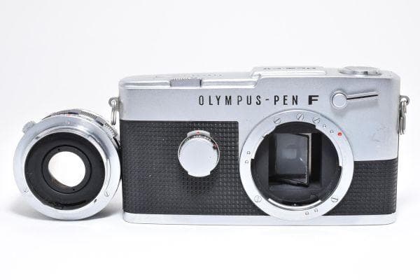 フィルムカメラ Olympus Pen FV F-zuiko AUTO-S 38mm F1.8