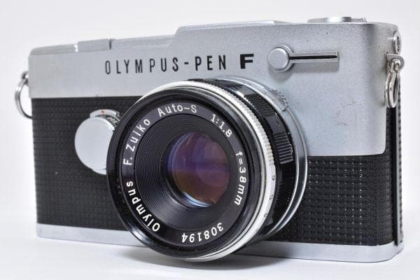 フィルムカメラ Olympus Pen FV F-zuiko AUTO-S 38mm F1.8