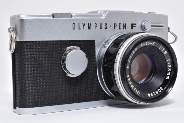 フィルムカメラ Olympus Pen FV F-zuiko AUTO-S 38mm F1.8