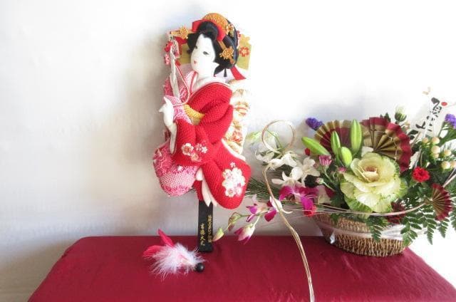 未使用　　格安　顔が命の　吉徳大光　　羽子板