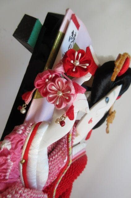 未使用　　格安　顔が命の　吉徳大光　　羽子板