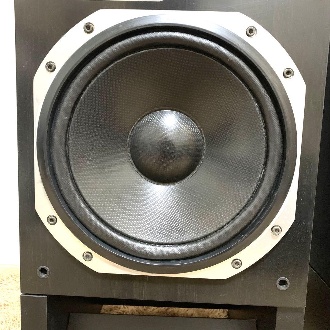 送料無料 KENWOOD LS-880A 純正スタンド付 3WAYスピーカーペア