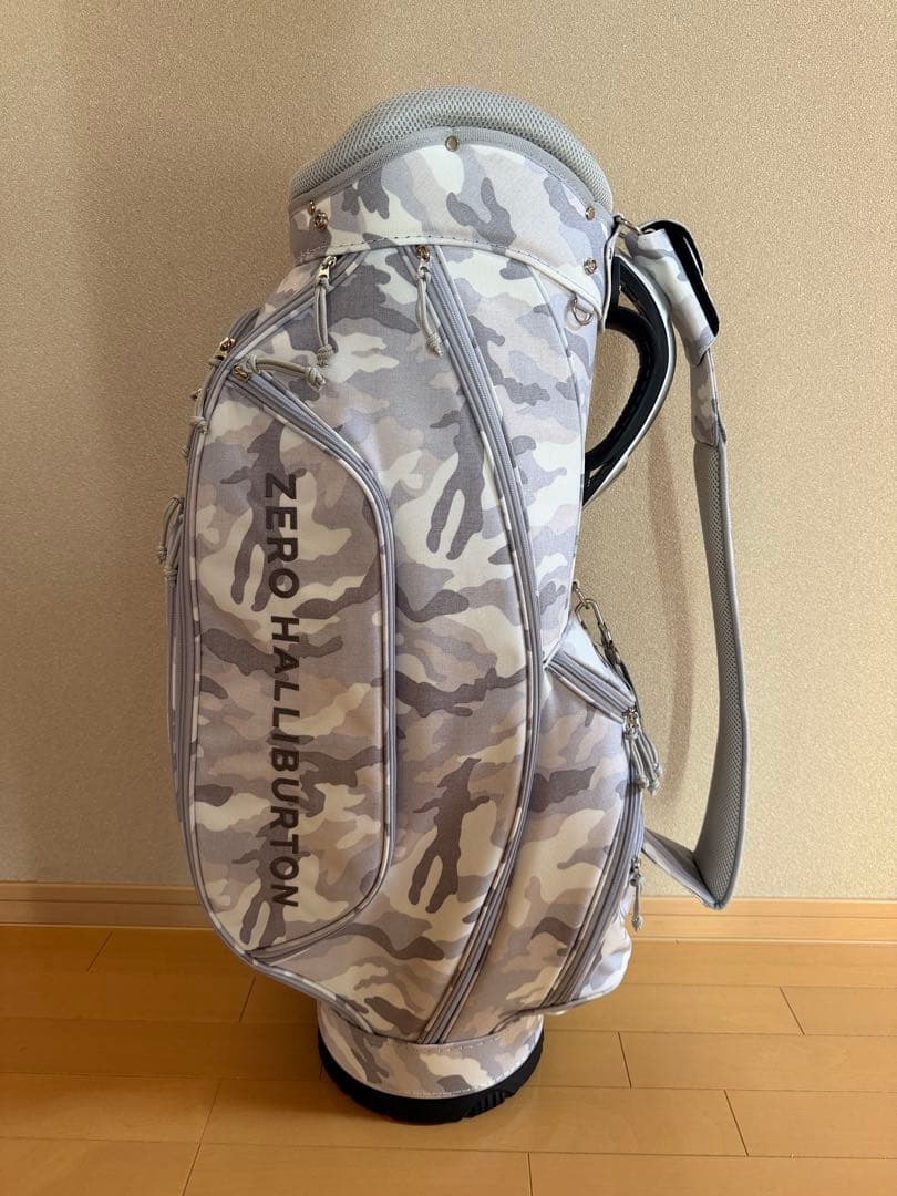 【新品未使用】ゼロハリバートン　ゴルフ　キャディバッグ　ホワイトカモ