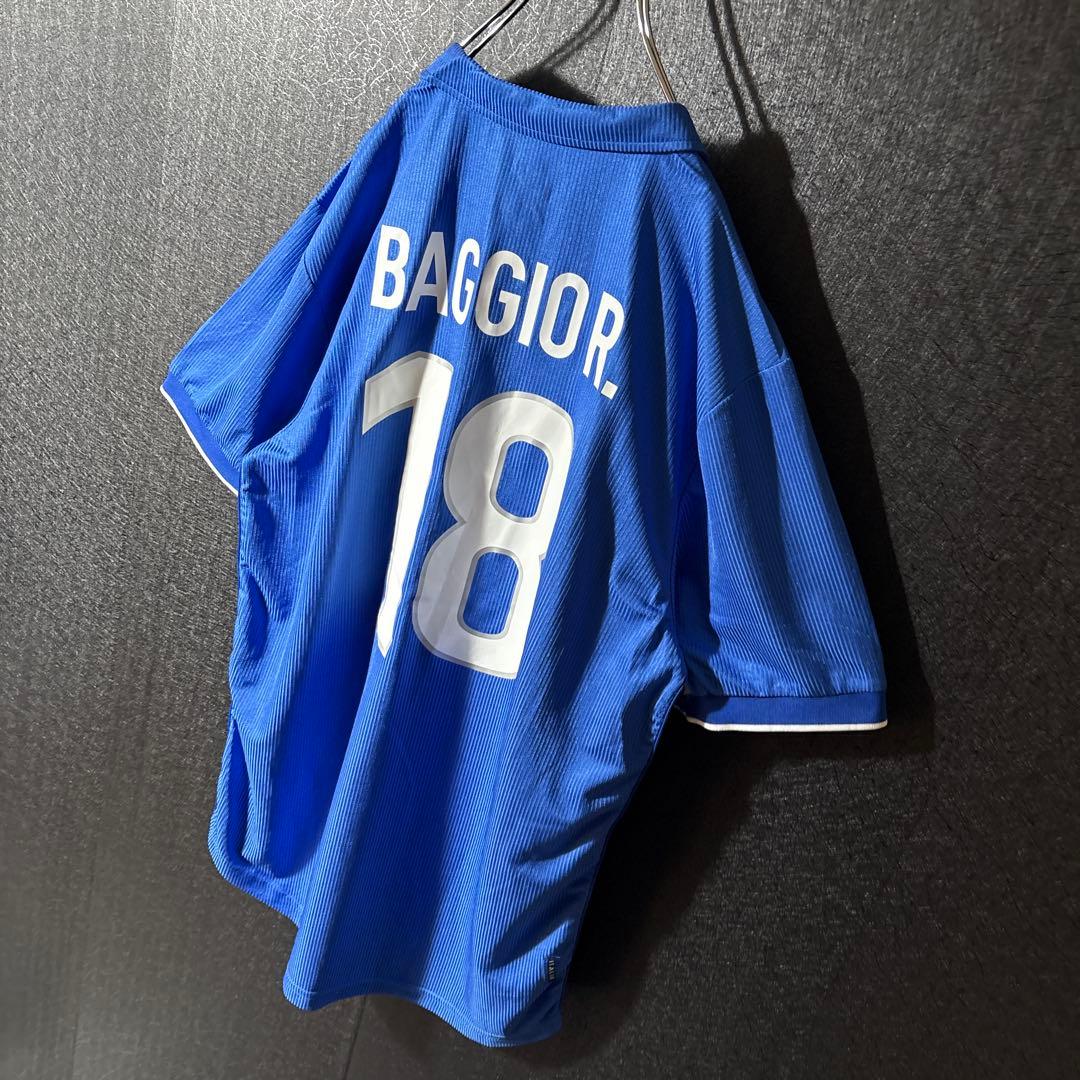 【★ ロベルト・バッジョ】 NIKE イタリア代表 サッカー ユニフォーム XL